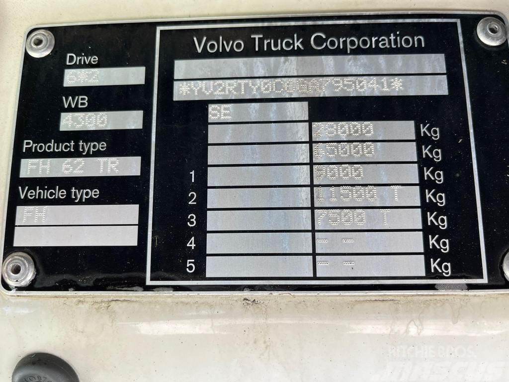 Volvo FH 460 6x2 9 TON FRONT AXLE / PTO / CHASSIS L=6300 Autocabinati