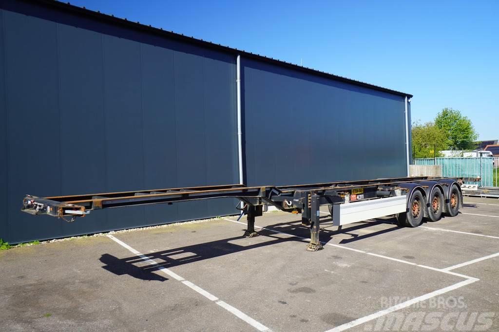 Pacton 3 AXLE 45 FT CONTAINER TRANSPORT TRAILER Semirimorchi portacontainer