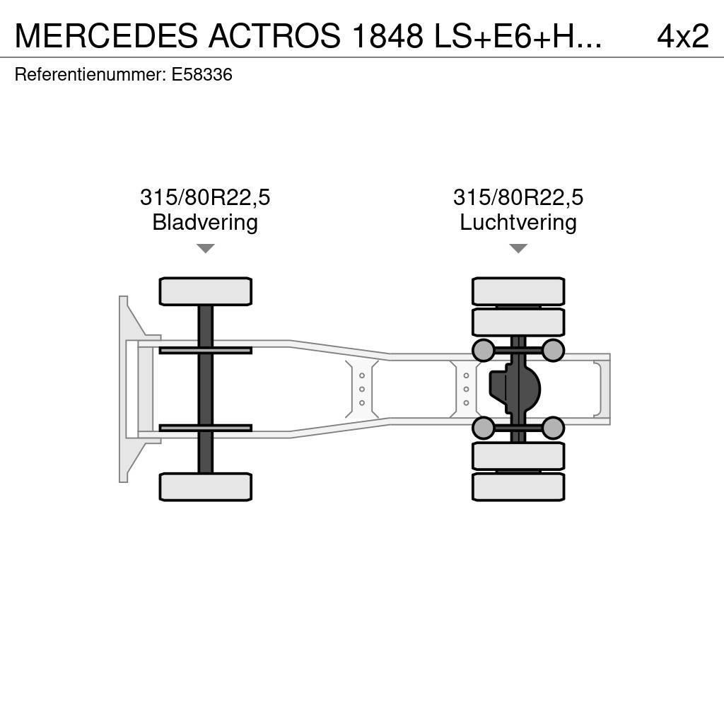 Mercedes-Benz ACTROS 1848 LS+E6+HYDR. Motrici e Trattori Stradali