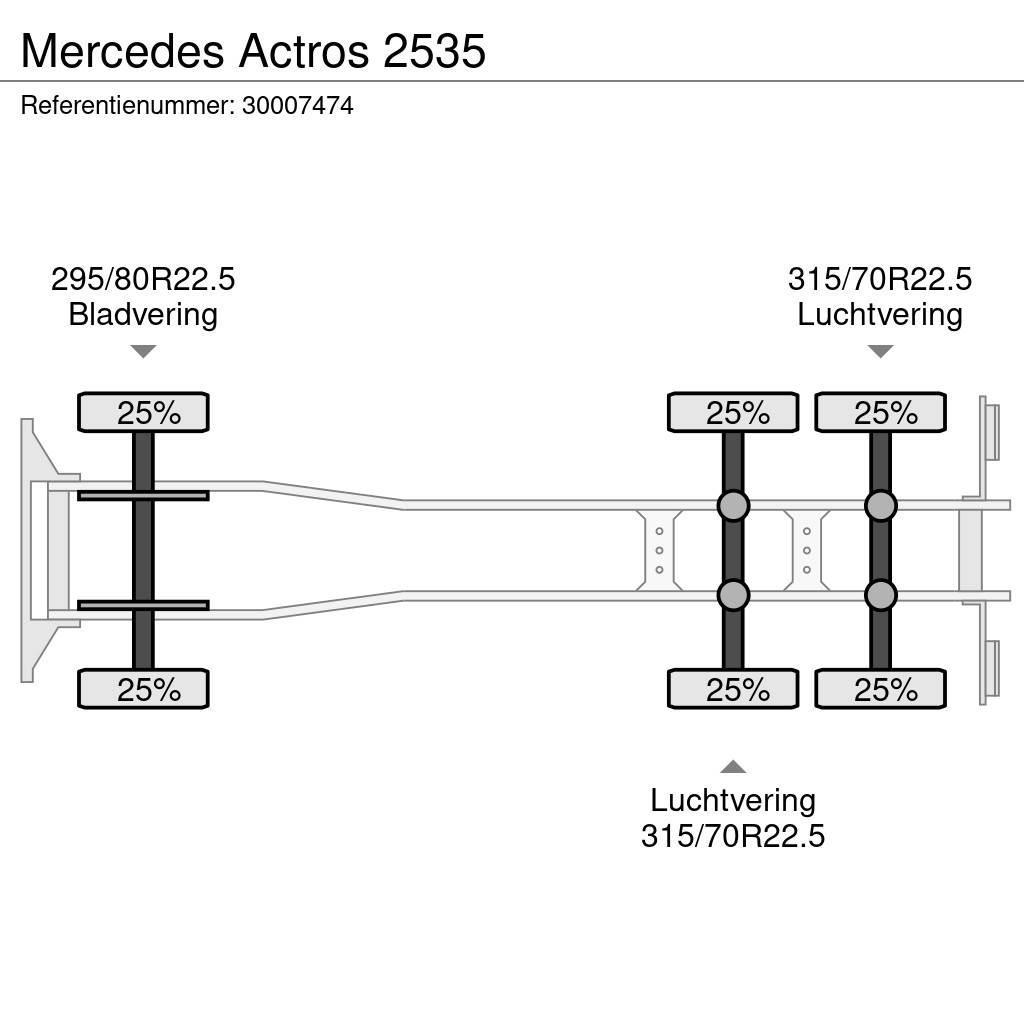 Mercedes-Benz Actros 2535 Autocabinati