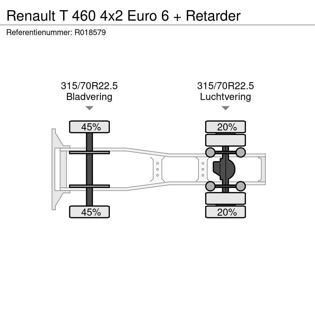 Renault T 460 4x2 Euro 6 + Retarder Motrici e Trattori Stradali