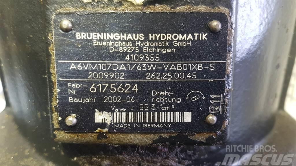 Ahlmann AZ14-Brueninghaus A6VM107DA1/63W-Drive motor Componenti idrauliche