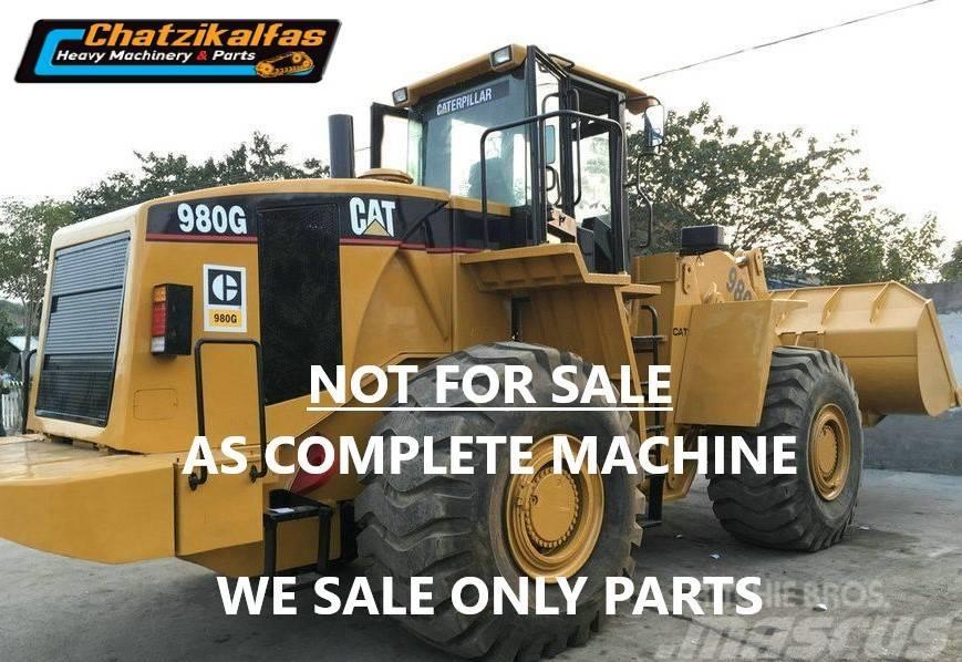 CAT WHEEL LOADER 980G ONLY FOR PARTS Pale gommate