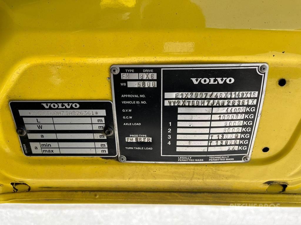 Volvo FMX 540 8x6 ESSEL ER 4120 / 2x SEPSON WINCH Carroattrezzi