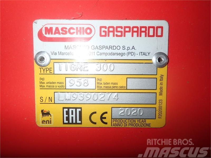 Maschio Tigre 300  m/ mekanisk sideforskydning Falciatrici