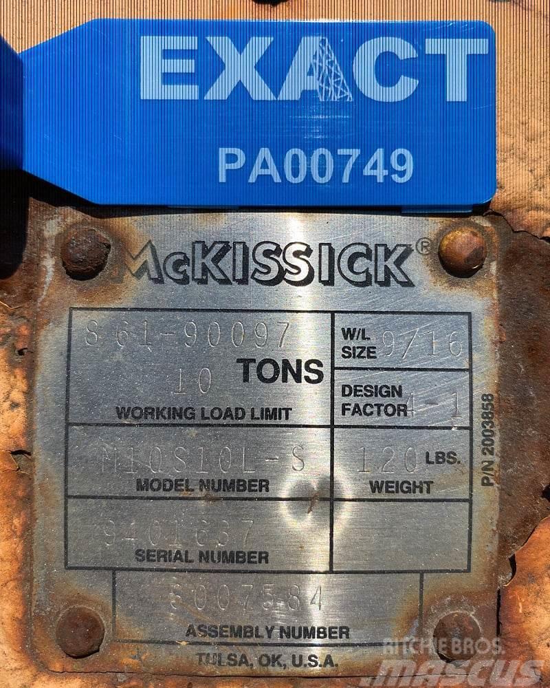  McKissick M10S10L-S Parti e equipaggiamenti per Gru