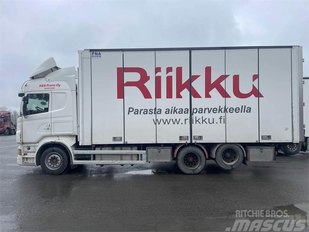 Scania R-500 6x2-4750, 7,5m VAK:n 2-taso kori Camion cassonati