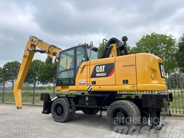 CAT MH3024 2019 with only 4350 hours Movimentazione rifiuti