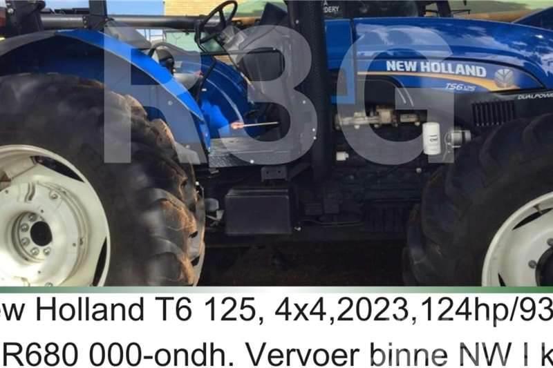 New Holland T6 125 - 124hp / 93kw Trattori