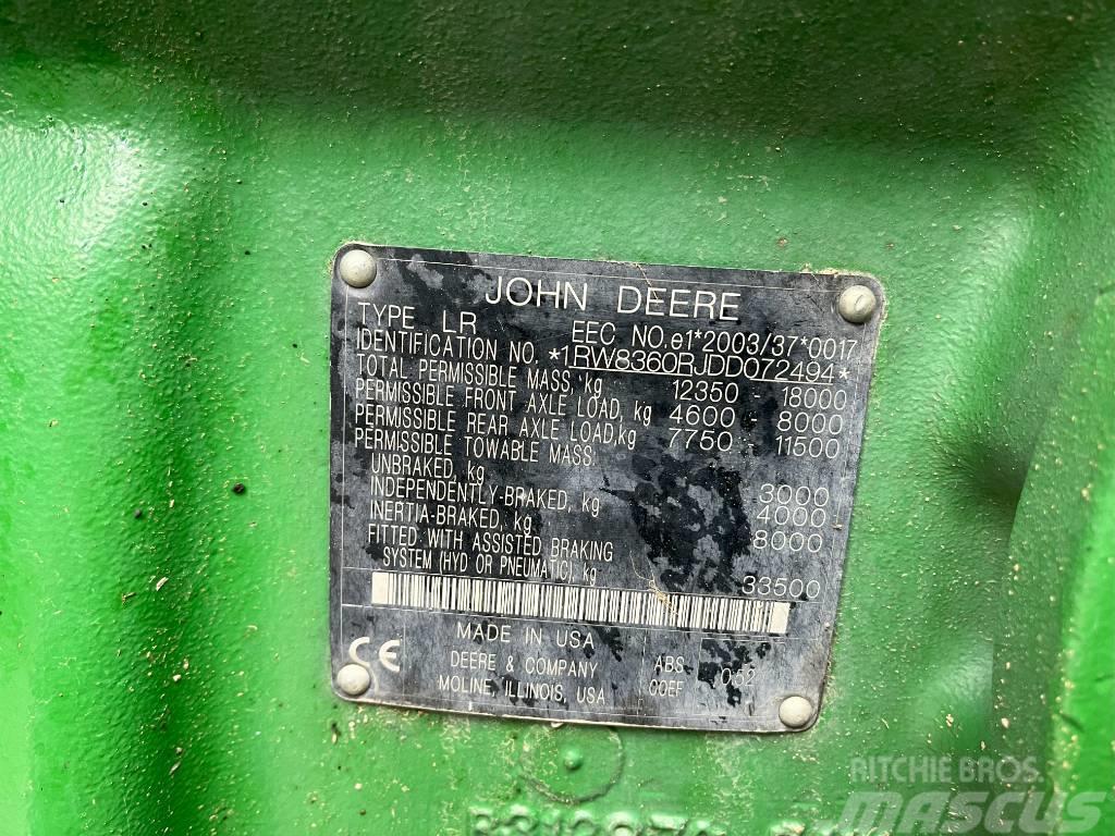 John Deere 8360 R Trattori