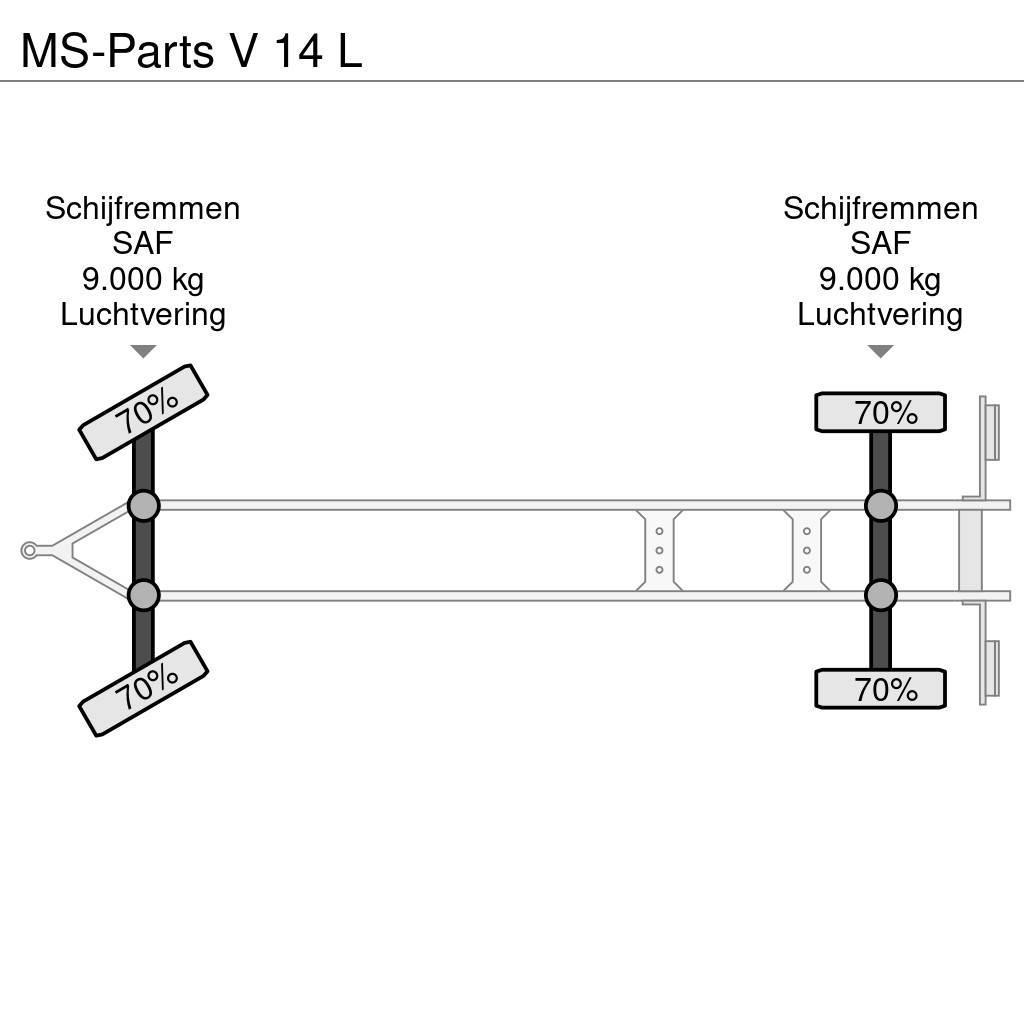  MS-PARTS V 14 L Rimorchi con sponde ribaltabili