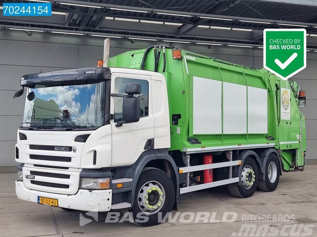 Scania P280 6X2 NL-Truck 20m3 Lift+Lenkachse EEV Geesink Camion dei rifiuti