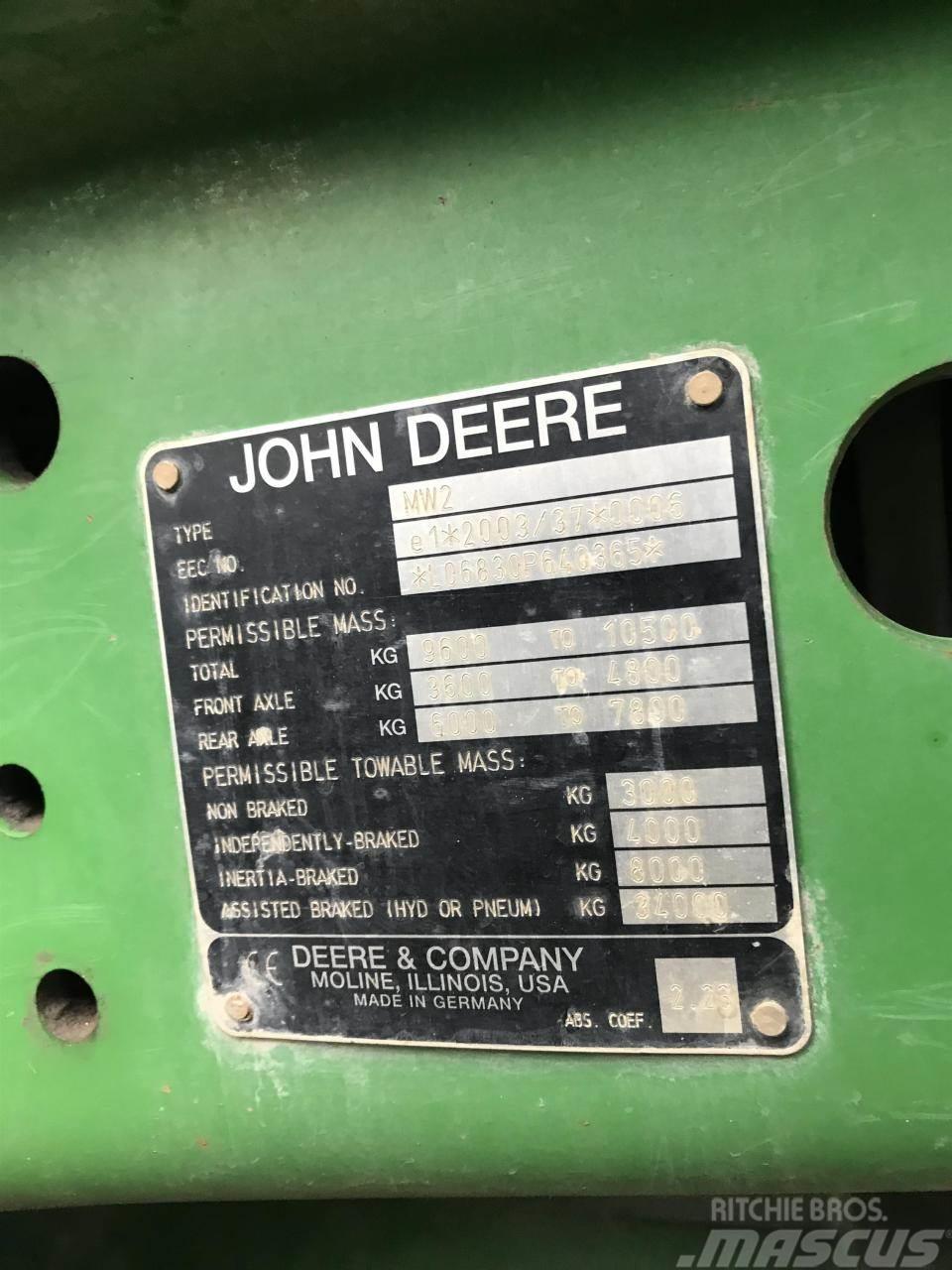 John Deere 6830 Premium Trattori