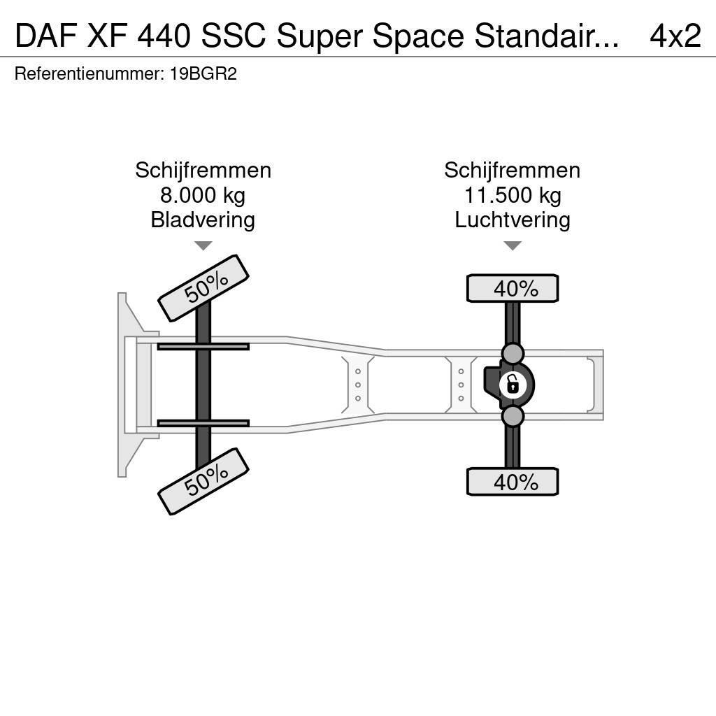 DAF XF 440 SSC Super Space Standairco Hydraulic ACC NL Motrici e Trattori Stradali