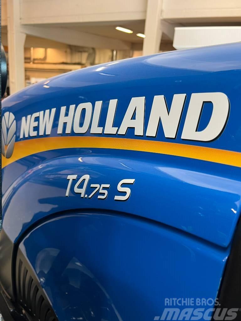 New Holland T4.75 S, Quicke X2S lastare omg.lev! Trattori