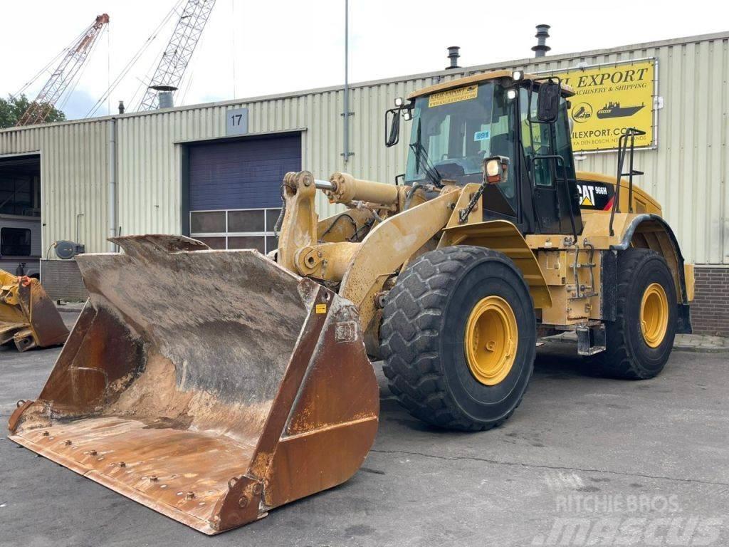 CAT 966H Wheel Loader Airconditioning Top Condition Pale gommate