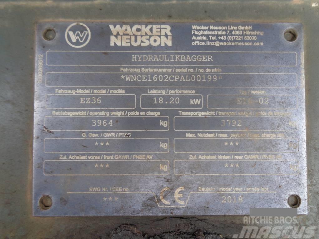 Wacker Neuson EZ36 Escavatori cingolati