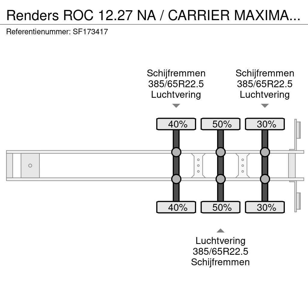 Renders ROC 12.27 NA / CARRIER MAXIMA 1200 DPH Semirimorchi a temperatura controllata