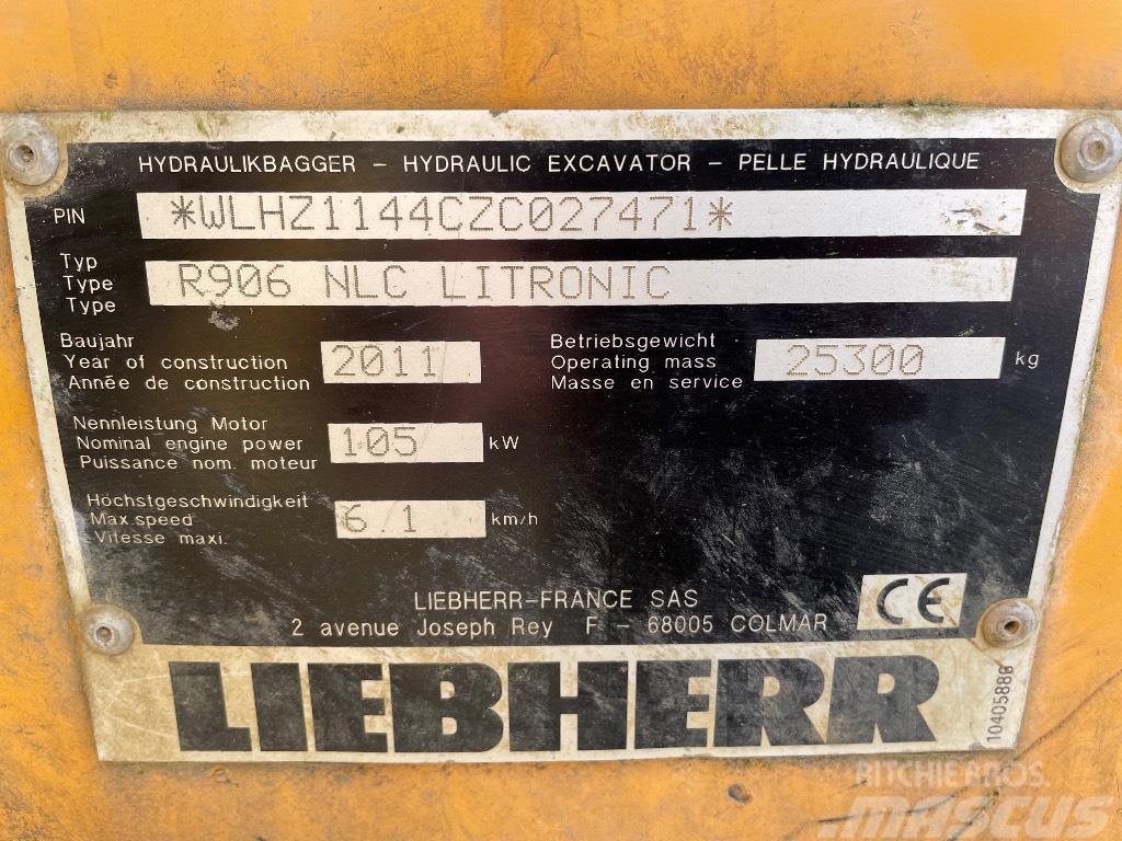 Liebherr R906 części Parts for LIEBHERR R906 Telaio e sospensioni