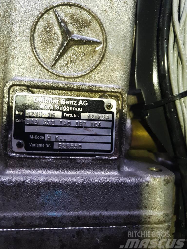 Mercedes-Benz ACTROS MP I G 240 - 16 ΜΕ INTARDER 115, ΗΛΕΚΤΡΟΝΙΚ Transmission