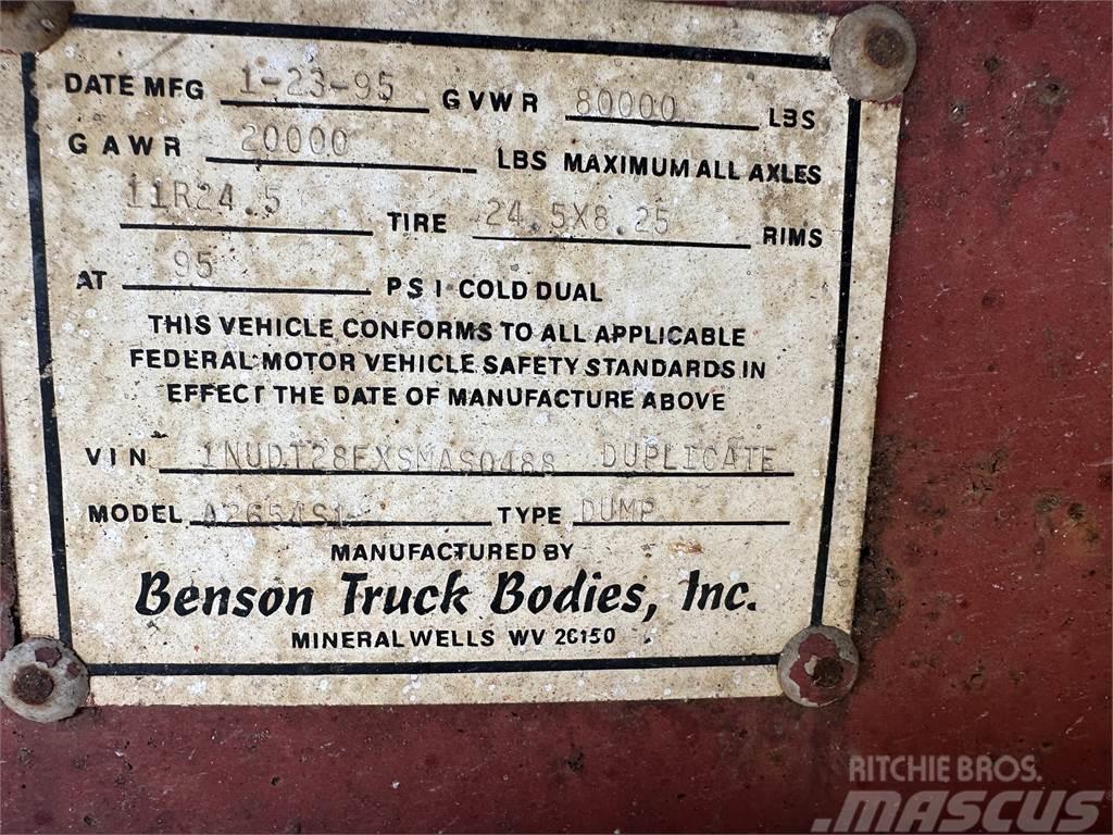 Benson A2654S1 Rimorchi ribaltabili