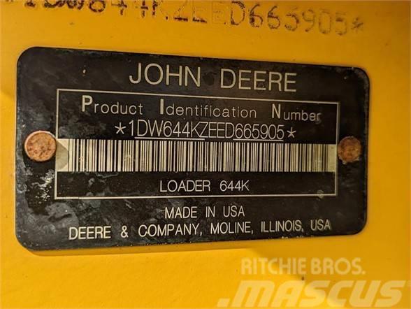 John Deere 644K Pale gommate