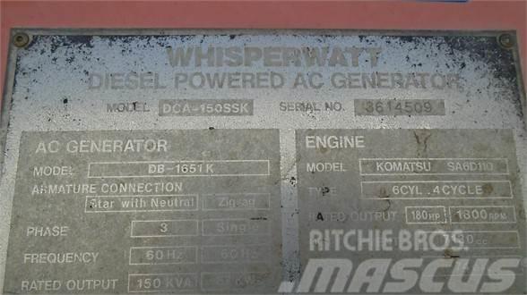 MultiQuip WHISPERWATT DCA150SSK Generatori diesel