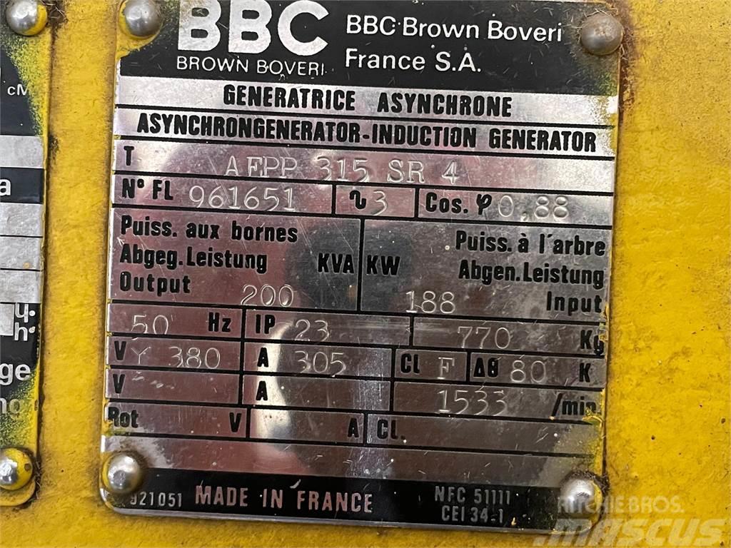  200 kVA MWM G234 generatoranlæg m/ BBC generator o Altri generatori