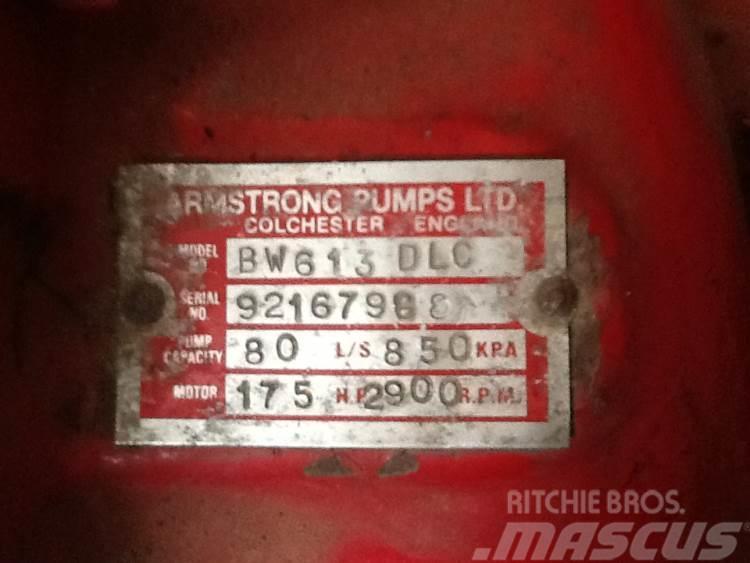  Armstrong brandpumpe model BW613 DLC Pompa idraulica