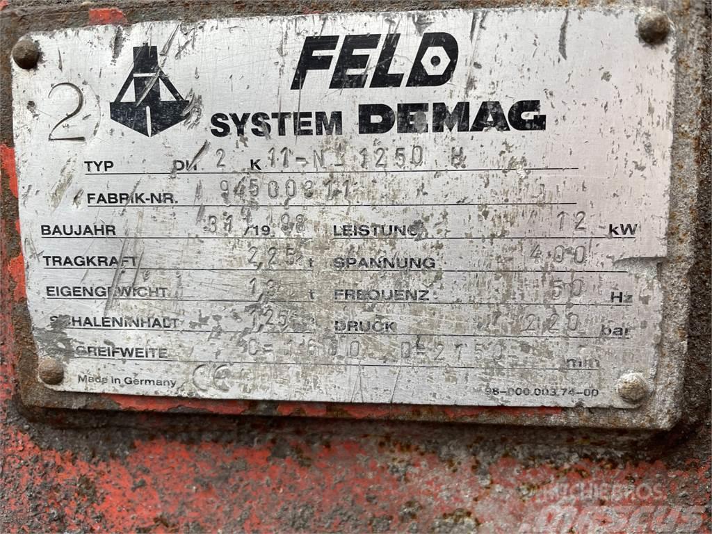  Feld-Demag 1,25 kbm el-hydraulisk grab type DH2K 1 Pinze