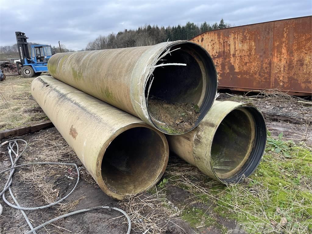  Glasfiberrør - 3 stk. Macchinari per pipeline