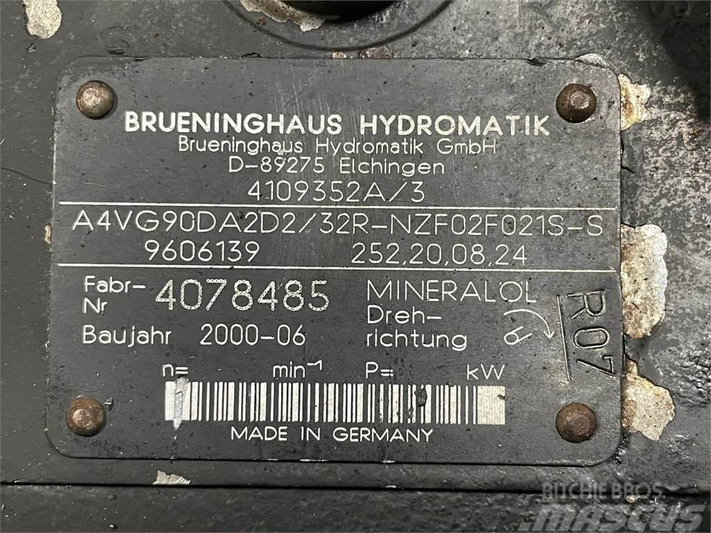  Hydrostat Brueninghaus Hydromatik A4VG90DA2D2/32R- Componenti idrauliche