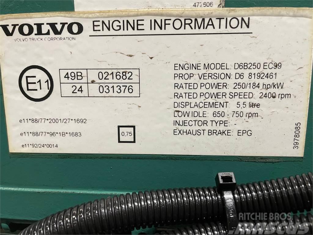 Volvo D6B 250 EC99 motor Motori