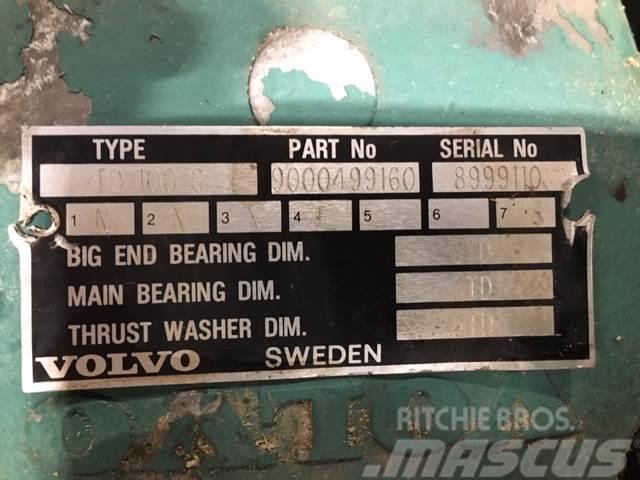Volvo TD100G motor - kun til reservedele Motori