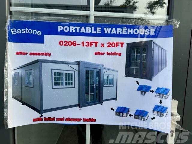  4 m x 6 m Folding Portable Storage Building (Unuse Altro