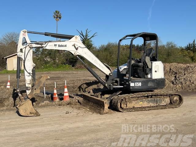 Bobcat E50 Crawler excavators