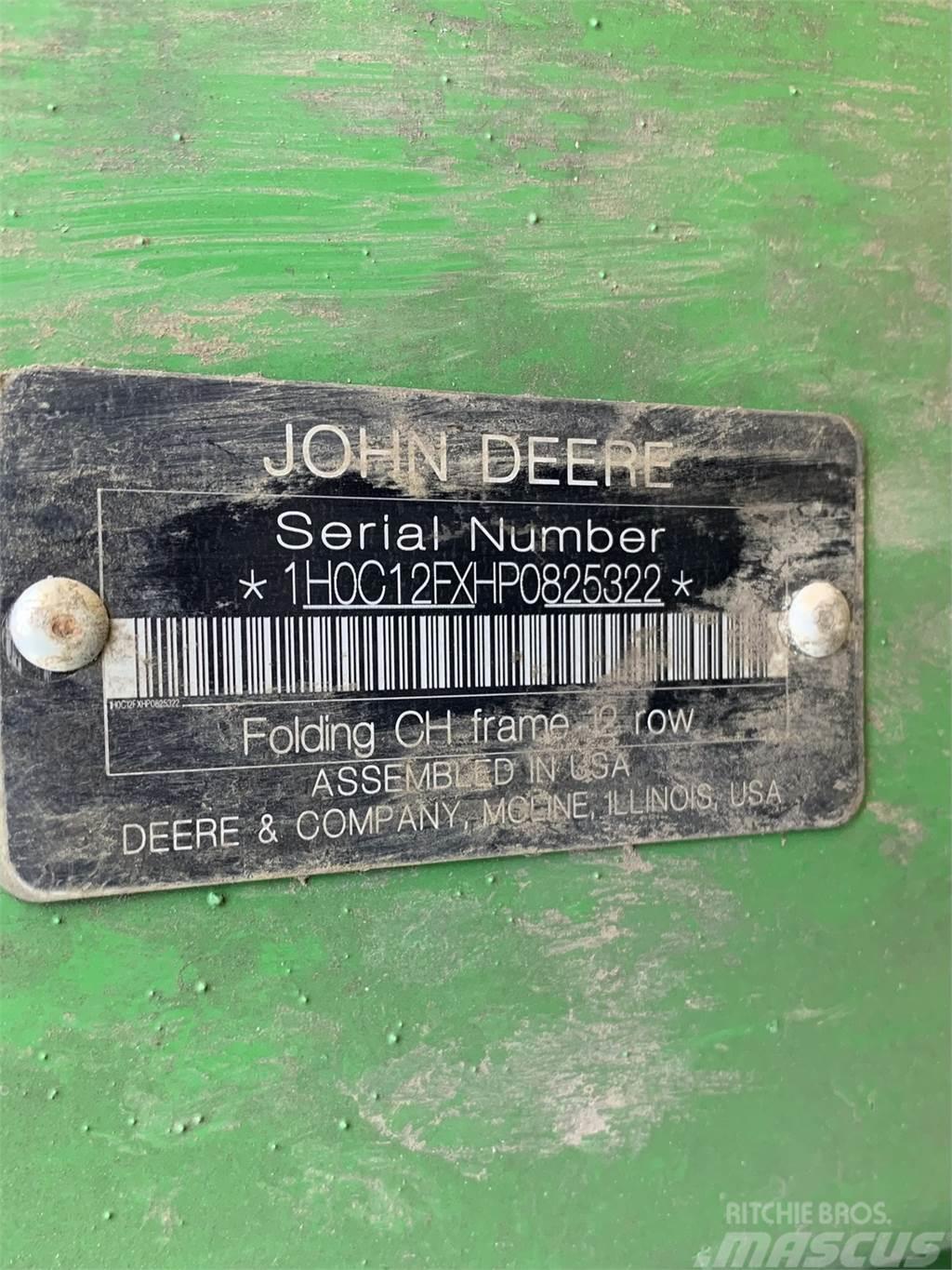 John Deere C12F StalkMaster Accessori per mietitrebbiatrici