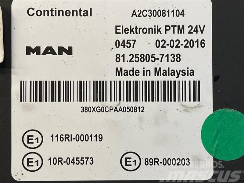 MAN MAN PTM ECU 81.25805-7138 Componenti elettroniche