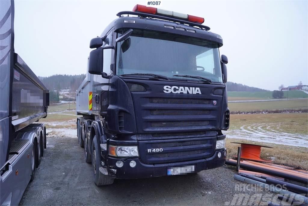 Scania R480 8x4 Camion cassonati