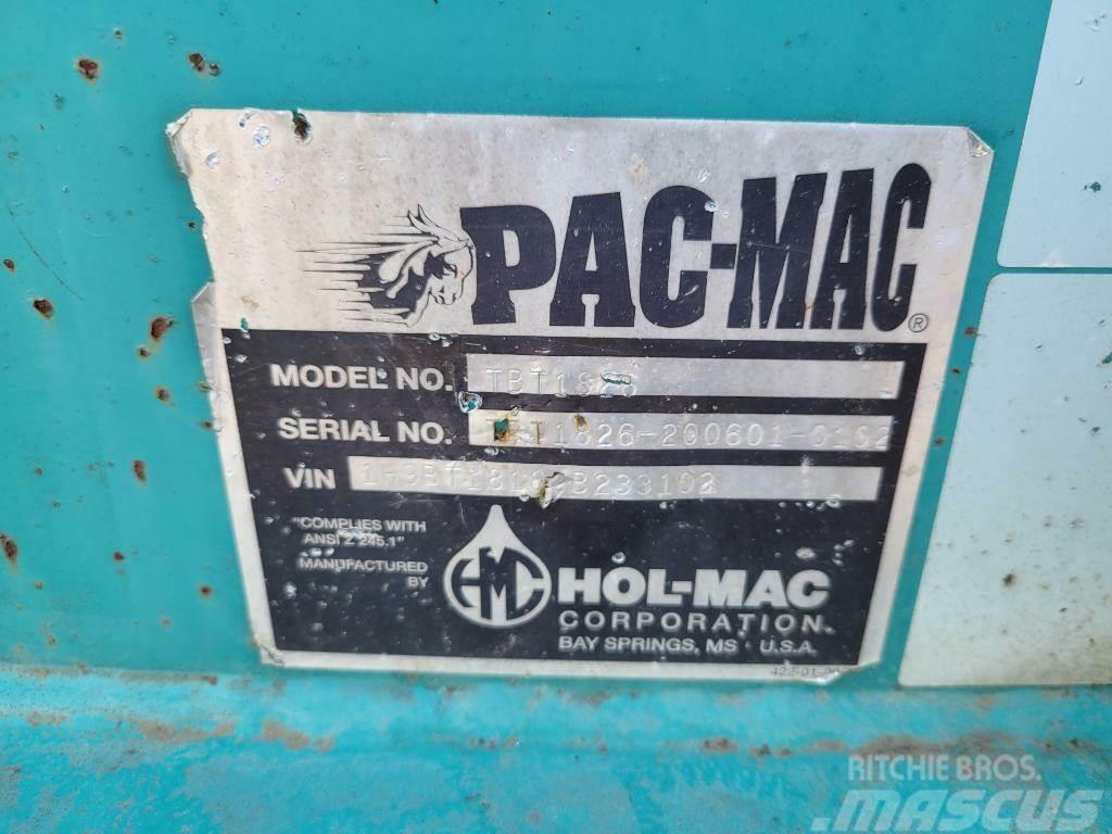  PAC-MAC TBT828 Rimorchi ribaltabili