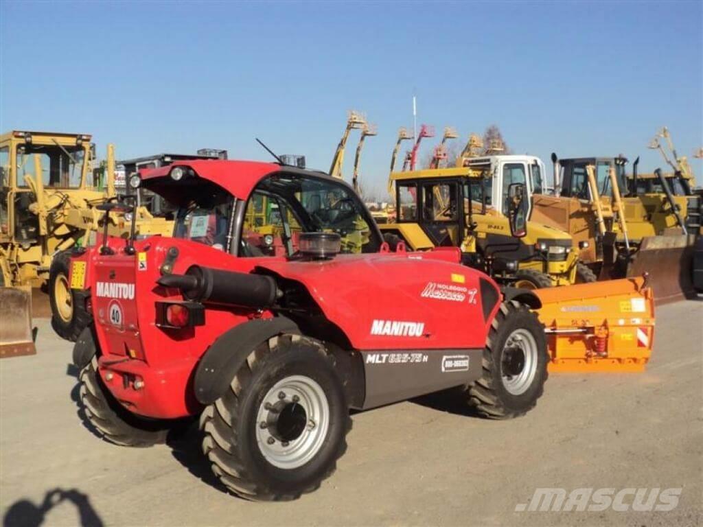 Manitou MLT 6.25-75H con lama Snow blades and plows