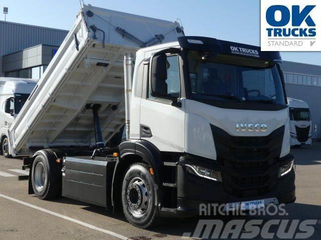 Iveco S-Way AD190S40/P CNG 4x2 Meiller AHK Intarder Camion ribaltabili