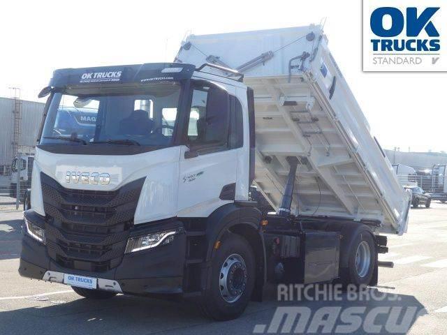 Iveco S-Way AD190S40/P CNG 4x2 Meiller AHK Intarder Camion ribaltabili