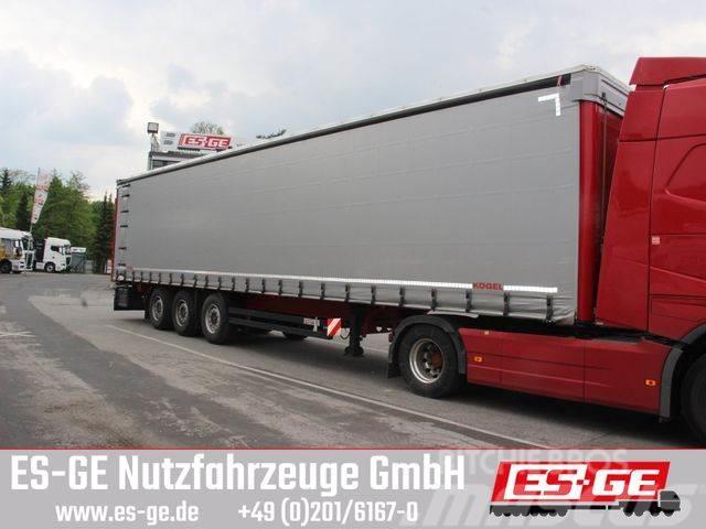 Kögel 3-Achs-Cargo-Coil-Pritschensattelanhänger Curtainsider semi-trailers