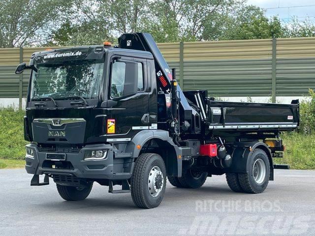 MAN TGM 18.320 4x4 Euro6e Hiab X Hiduo 228-4 Camion ribaltabili