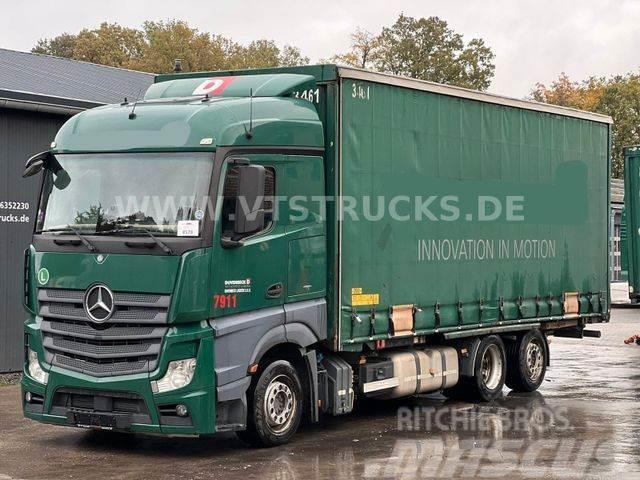 Mercedes-Benz Actros 2536 6x2 Euro6 BDF + Krone Wechselbrücke Autocabinati