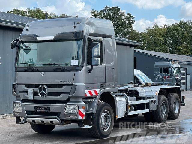 Mercedes-Benz Actros 2644 6x4 Müller Abrollkipper Camion con gancio di sollevamento