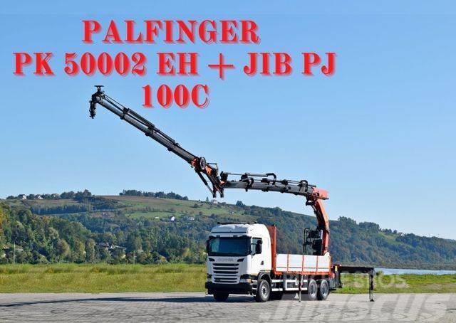 Scania G 490* PK 50002 EH + JIB PJ100C + FUNK /6x4 Autogru