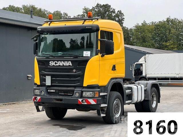 Scania G450 4x4 Euro 6 SZM Kipphydraulik Motrici e Trattori Stradali