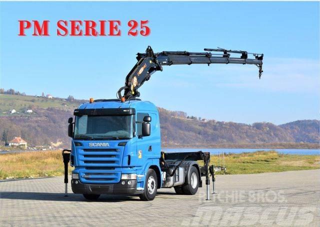 Scania R420 * Sattelzugmaschine + PM SERIE 25/FUNK *TOP Autogru